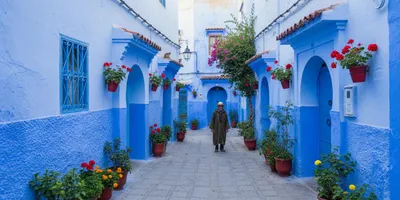 Niebieskie uliczki Chefchaouen