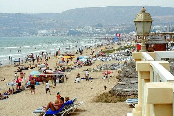 Maroko | Plaża Agadiru