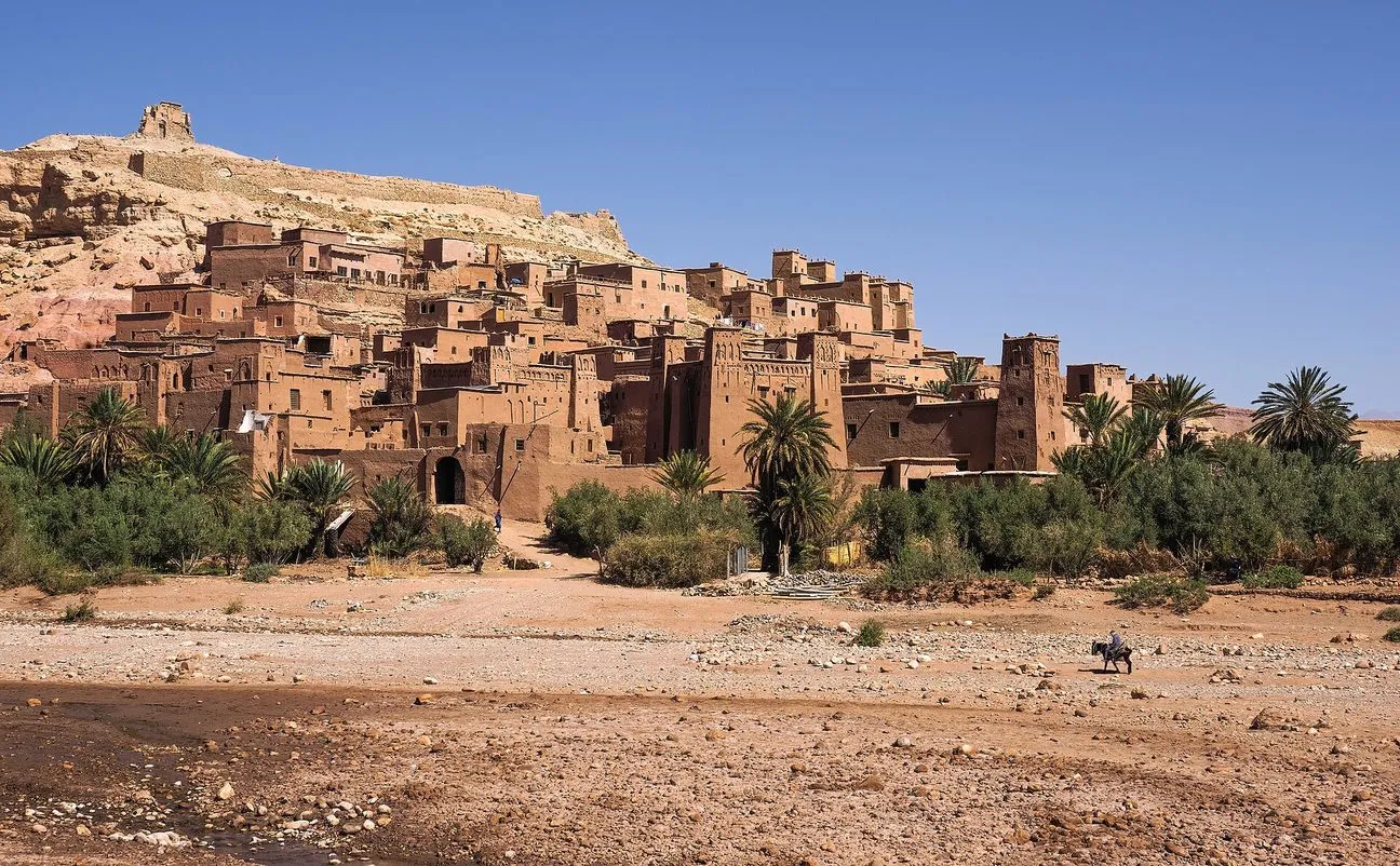Maroko (Ouarzazate) | Ksar Ajt Bin Haddu – plener wielu filmów