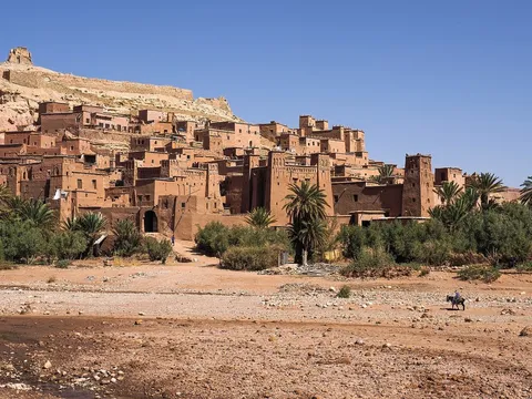 Maroko (Ouarzazate) | Ksar Ajt Bin Haddu – plener wielu filmów