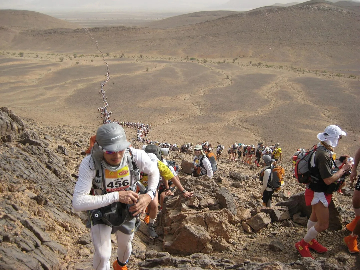 Maroko | Uczestnicy Marathon des Sables (2010)
