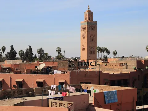 Maroko | Minaret Kutubijji górujący nad Marrakeszem