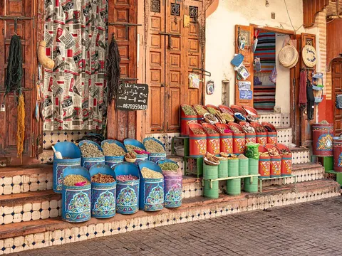 Maroko | Sklep na suku w Marrakeszu