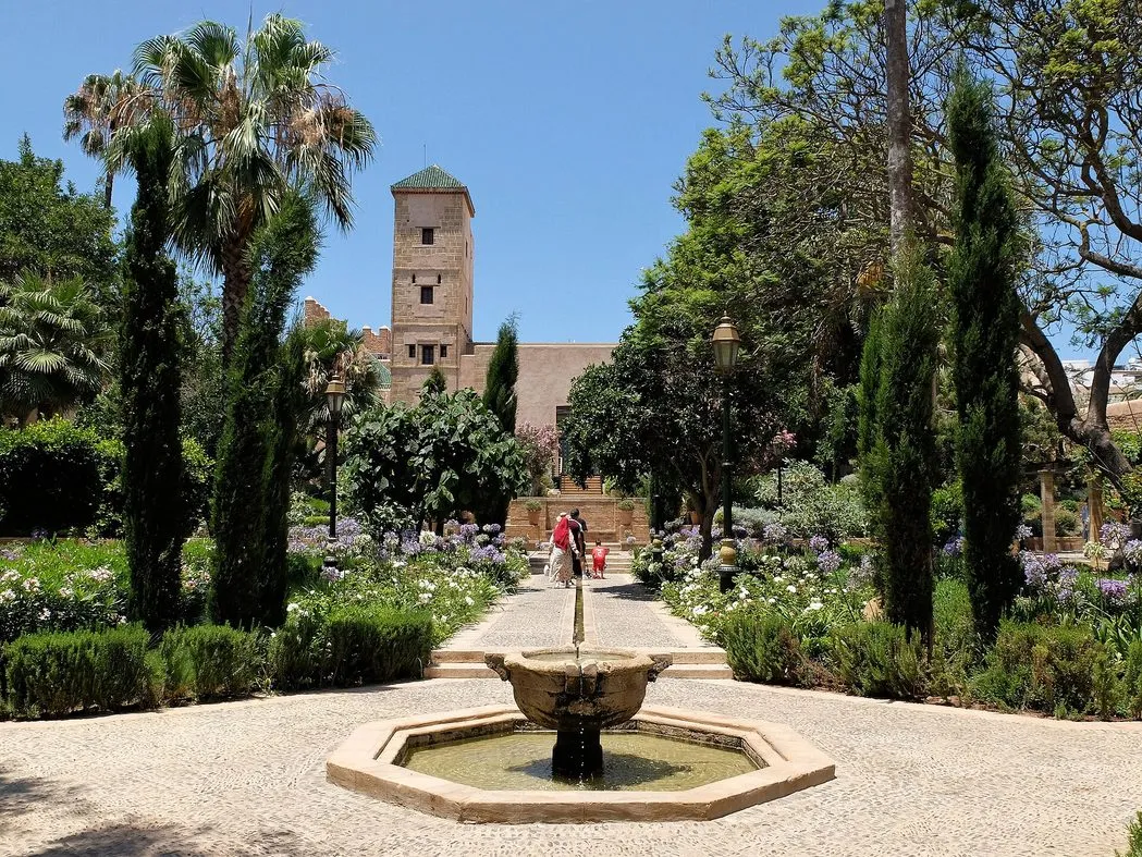 Maroko | Wiosenna zieleń w Ogrodach Andaluzyjskich w Rabacie